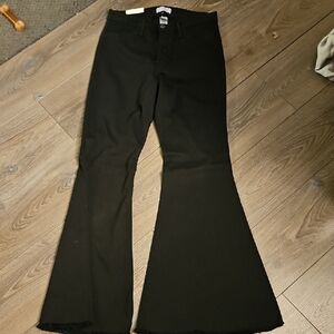 Stylish Black Flared Pants